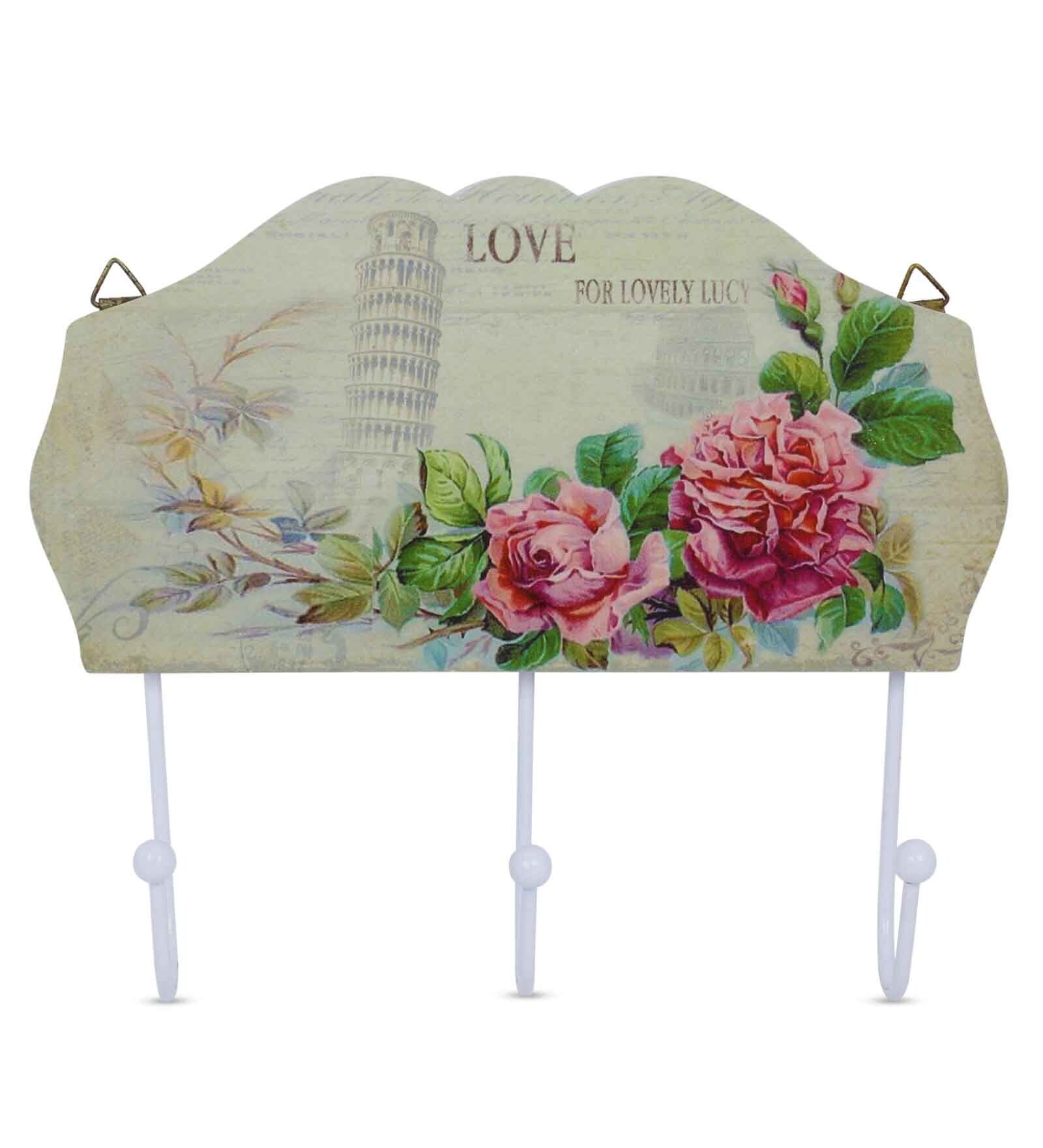 3 Hook Wooden Hanger