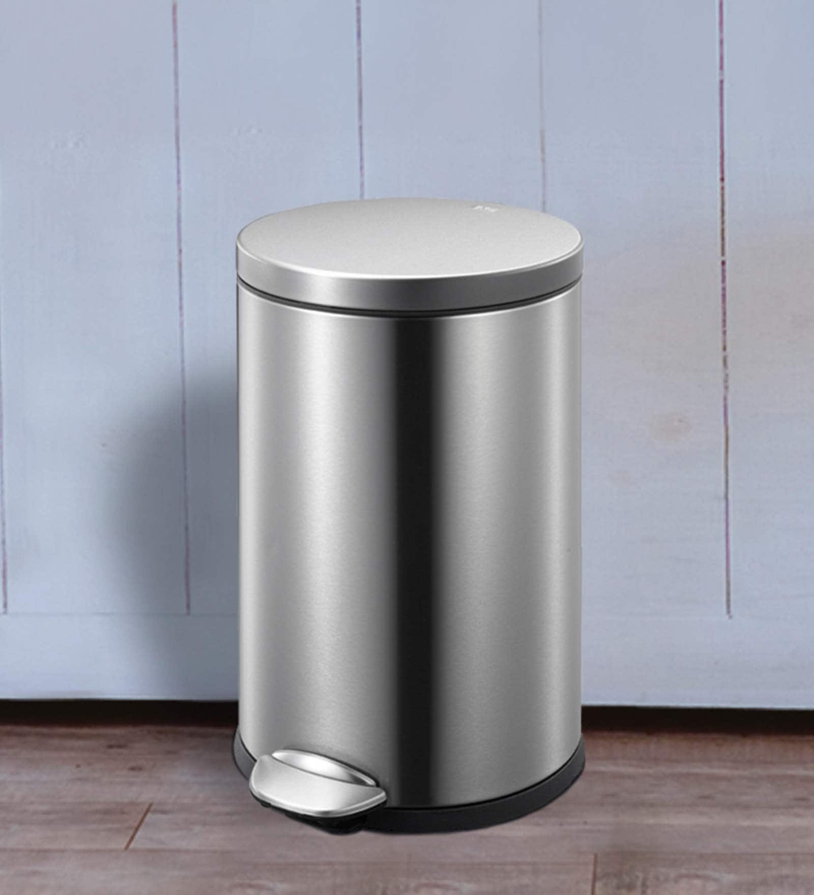 3 Litre Metallic Stainless Steel Dustbin