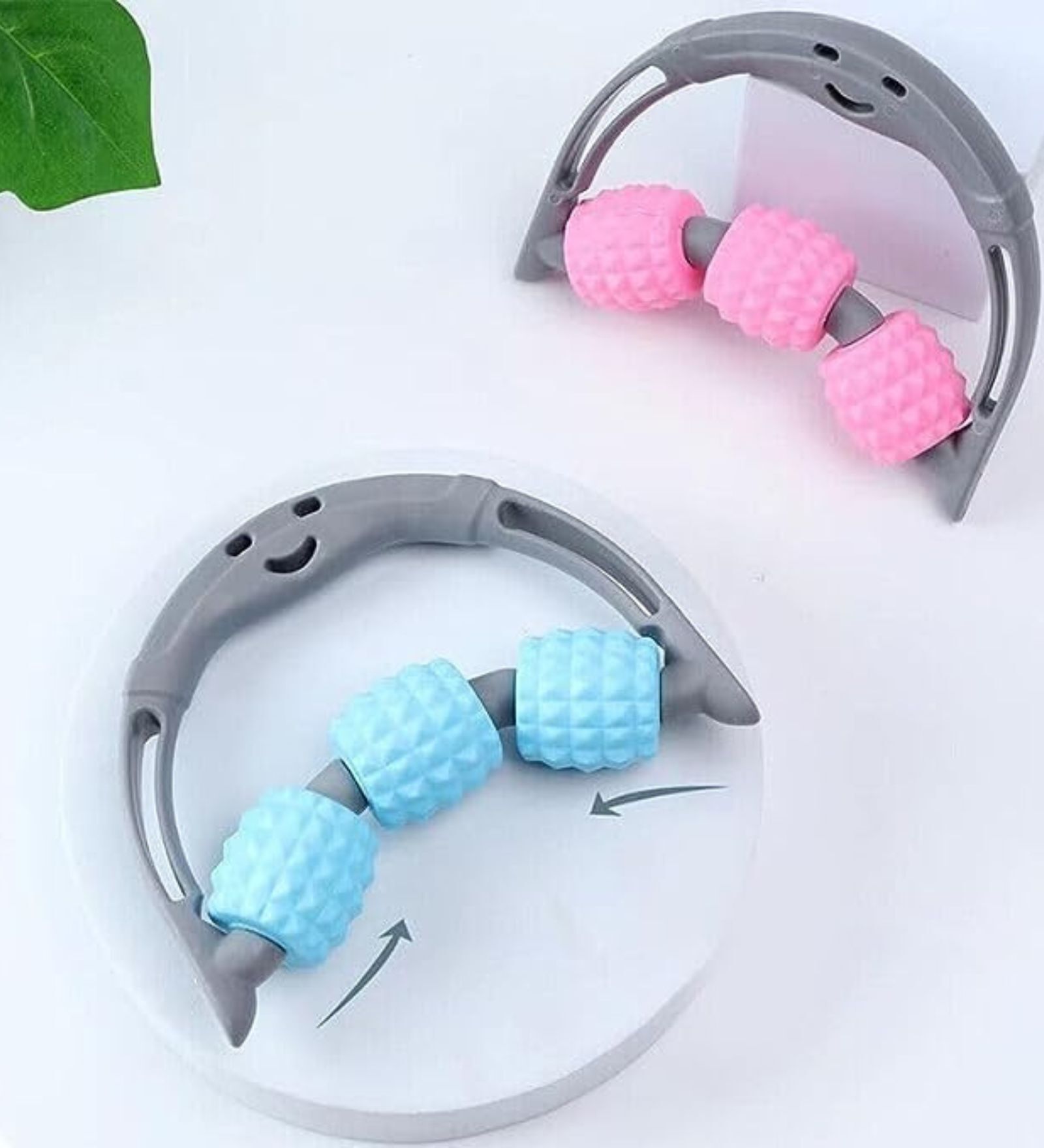 Assorted 3-Wheel Trigger Point Roller Massager