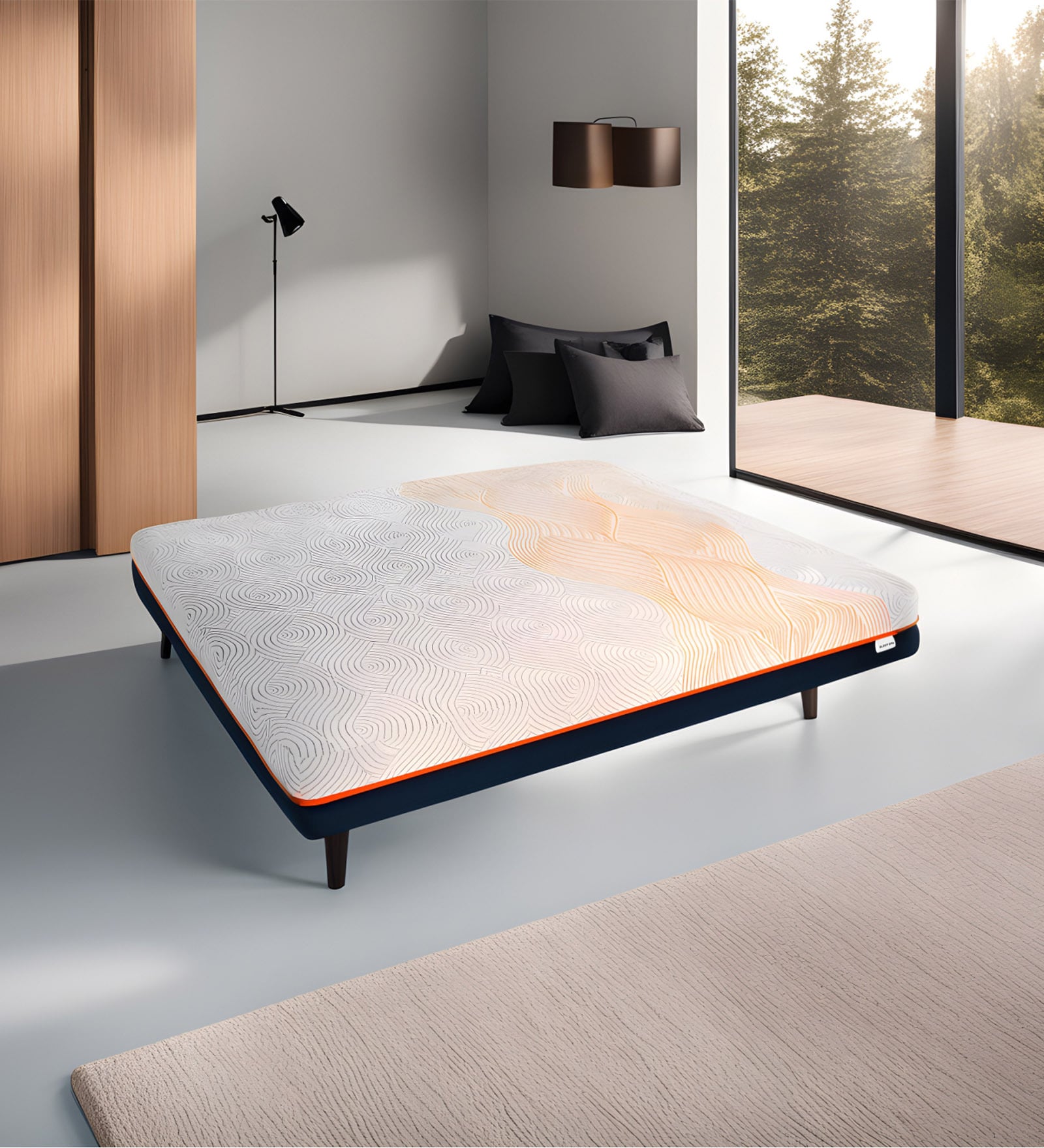 3-Zone Orthopedic 5 Inches Memory Foam Single Mattresses