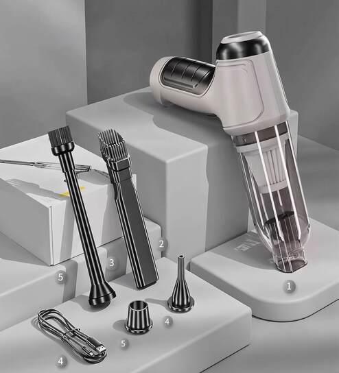 3 in 1 Cordless Handheld Car Vacuum Cleaner