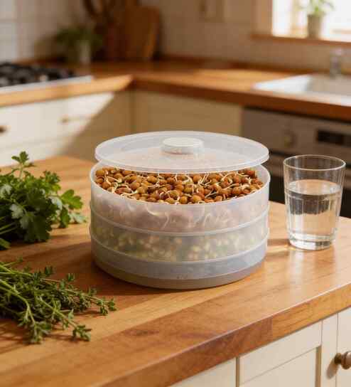 Assorted 3-Layer Plastic Sprout Maker Box