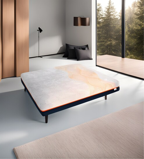 3-Zone Responsive Cooling Crystal Tech 6 Inch Memory Foam Single Size Mattress