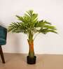 3.1Ft Artificial Bottle Areca Palm Plant with Pot
