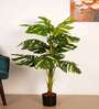 3.1Ft Artificial Variegated Monstera Plant with Pot