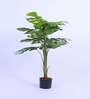 3.1Ft Artificial Variegated Monstera Plant with Pot