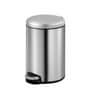 3+3 Litre Metallic Stainless Steel Dustbin