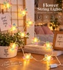 Warm LED 3.5 Meter Flower String Lights