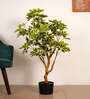 3.6Ft Artificial Umbrella Schefflera Tree Plant with Pot