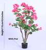 3.6Ft Artificial Bougainvillea Flower Tree Plant with Pot