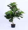 3.6Ft Artificial Fiddle Leaf Fig Tree Plant with Pot