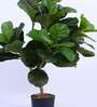 3.6Ft Artificial Fiddle Leaf Fig Tree Plant with Pot