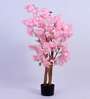 3.6Ft Artificial Pink Blossom Tree Plant with Pot