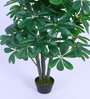 3.6Ft Artificial Schefflera Plant with Pot