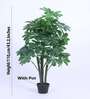 3.6Ft Artificial Schefflera Plant with Pot