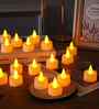 (Pack of 4) Battery T Light Candle