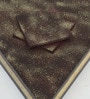 3 BOWL DRY FRUIT TRAY, METAL FITTING, CLASSIC THEME