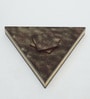3 BOWL DRY FRUIT TRAY, METAL FITTING, CLASSIC THEME