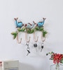 3 Dolphins On Branch  Multicolour Iron  Key Holder