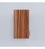 3 Doors Modular Wall Mounted Kitchen Cabinet with Adjustable Shelf in Aisan Walnut Finish