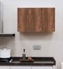 3 Doors Modular Wall Mounted Kitchen Cabinet with Adjustable Shelf in Cochwood Brown & Highland Pine Finish