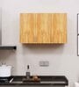 3 Doors Modular Wall Mounted Kitchen Cabinet with Adjustable Shelf in Plateau Apple Finish
