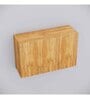 3 Doors Modular Wall Mounted Kitchen Cabinet with Adjustable Shelf in Plateau Apple Finish