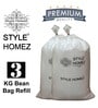 3 Kg Bean Bag Refill
