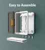 3 Layer Self-Adhesive No-Drill Storage Kitchen Cabinet