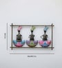 3 Panajbi Multicolour Iron Wall Art