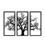 Iron Leaf Panel Wall Art In Black