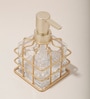 Gold Glass 3Pcs Bath Set