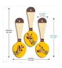 3 Pcs Hands Wooden New Spoons Hanging