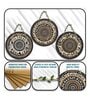 3 Pcs Traditional Wooden Circle Set Hanging