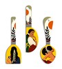 3 Pcs Girl Wooden New Spoons Hanging