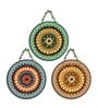 3 Pcs Traditional Wooden Circle Set Hanging