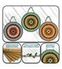 3 Pcs Traditional Wooden Circle Set Hanging