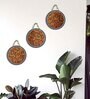 3 Pcs Traditional Wooden Circle Set Hanging