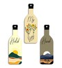 3 Pcs Hold My Hand Wooden Bottles Hanging