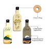 3 Pcs Hold My Hand Wooden Bottles Hanging