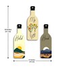 3 Pcs Hold My Hand Wooden Bottles Hanging