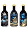 3 Pcs Budhha Wooden New Bottles Hanging