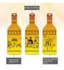 3 Pcs Traditional House Wooden New Bottles Hanging