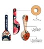 3 Pcs Flowerswooden New Spoons Hanging