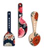 3 Pcs Flowerswooden New Spoons Hanging