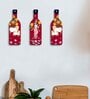 3 Pcs Kamdhenu Wooden New Bottles Hanging