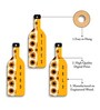 3 Pcs Good Vibe Only Wooden Bottles Hanging