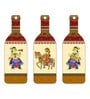 3 Pcs Horse Riding Wooden New Bottles Hanging
