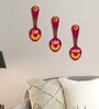 3 Pcs Live Wooden New Spoons Hanging