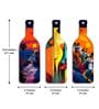 3 Pcs Moon Wooden New Bottles Hanging
